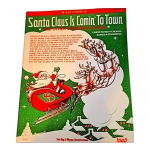 Christmas Piano Music Book